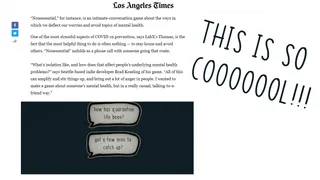 NONESSENTIAL in the Los Angeles Times