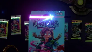 Opening a Myths & Legends booster pack